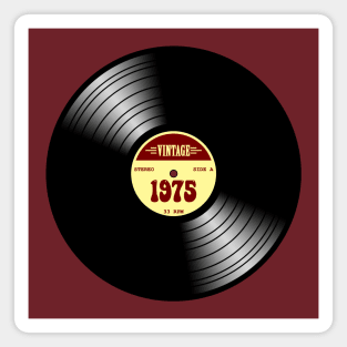 Vintage Vinyl 1975 Magnet